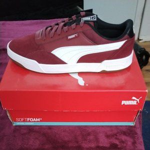 Puma Indoor Soccer Shoes (Red, Size 9 mens)